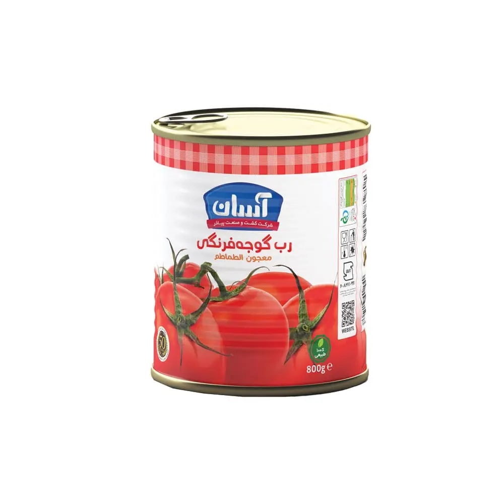 رب گوجه فرنگی قوطی آسان 