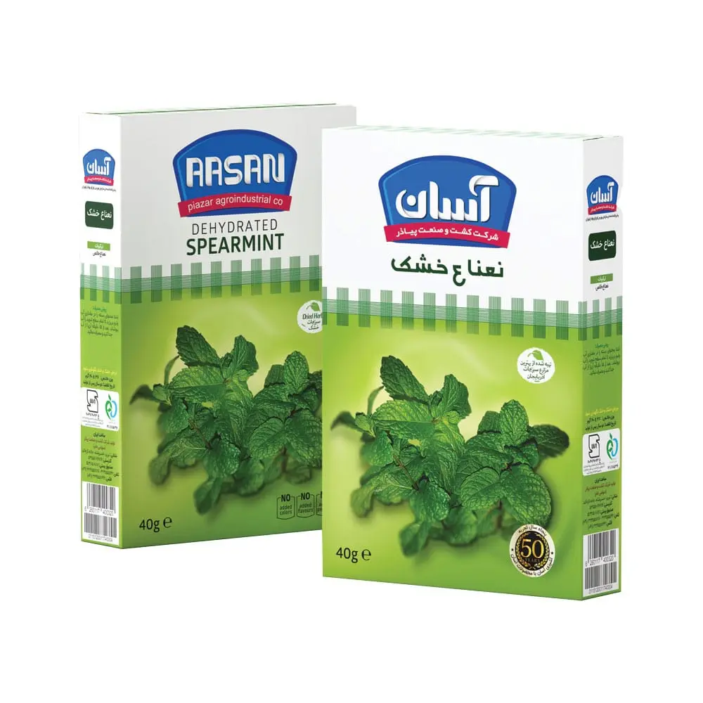 نعناع خشک آسان 